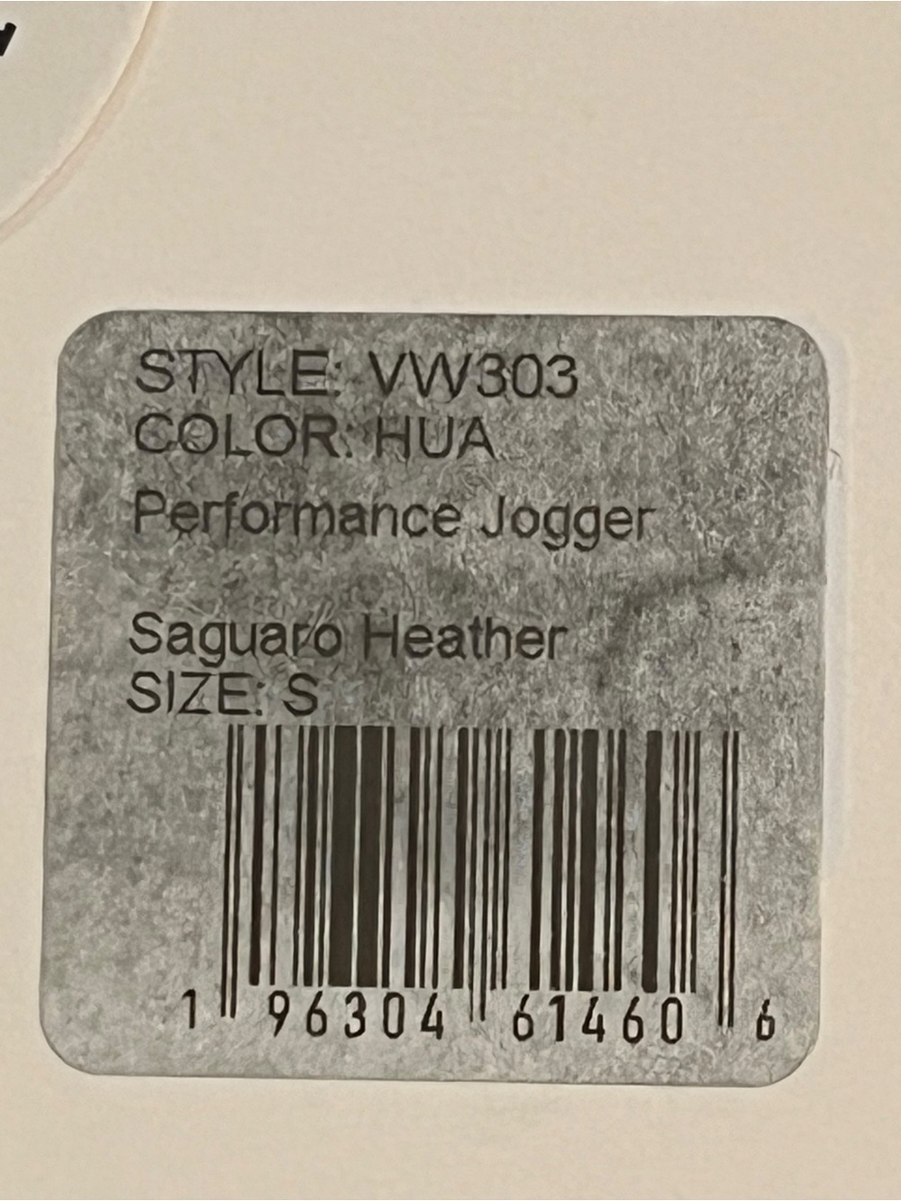 NWT Vuori Pocket Performance Joggers Saguaro Heather SIZE: Small - Picture 5 of 5